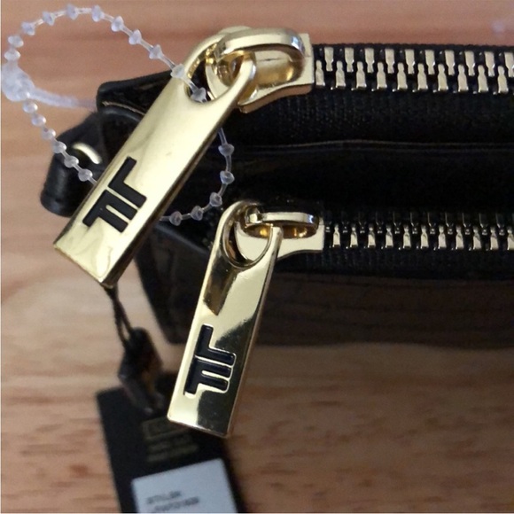 London Fog Black Wristlet Reptile Look - Picture 4 of 4